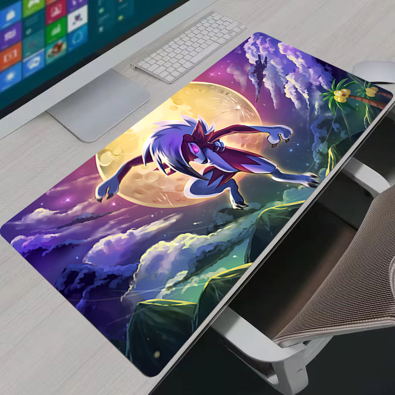 Tech Gaming Accessories - لوحة ماوس كمبيوتر للألعاب بتصميم بوكيمون