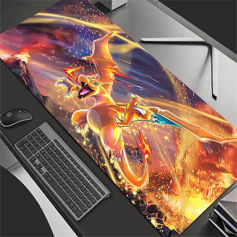 Tech Gaming Accessories - لوحة ماوس كبيرة بتصميم أنيمي للألعاب،