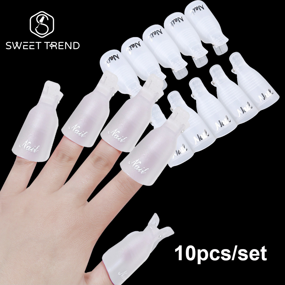 Nail Tech Accessories - مجموعة من 10 قطع من مشابك