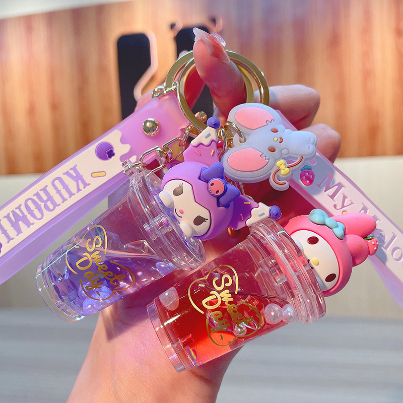Kawaii Tech Accessories - سلسلة مفاتيح سانريو كورومي ميلودي بتصميم