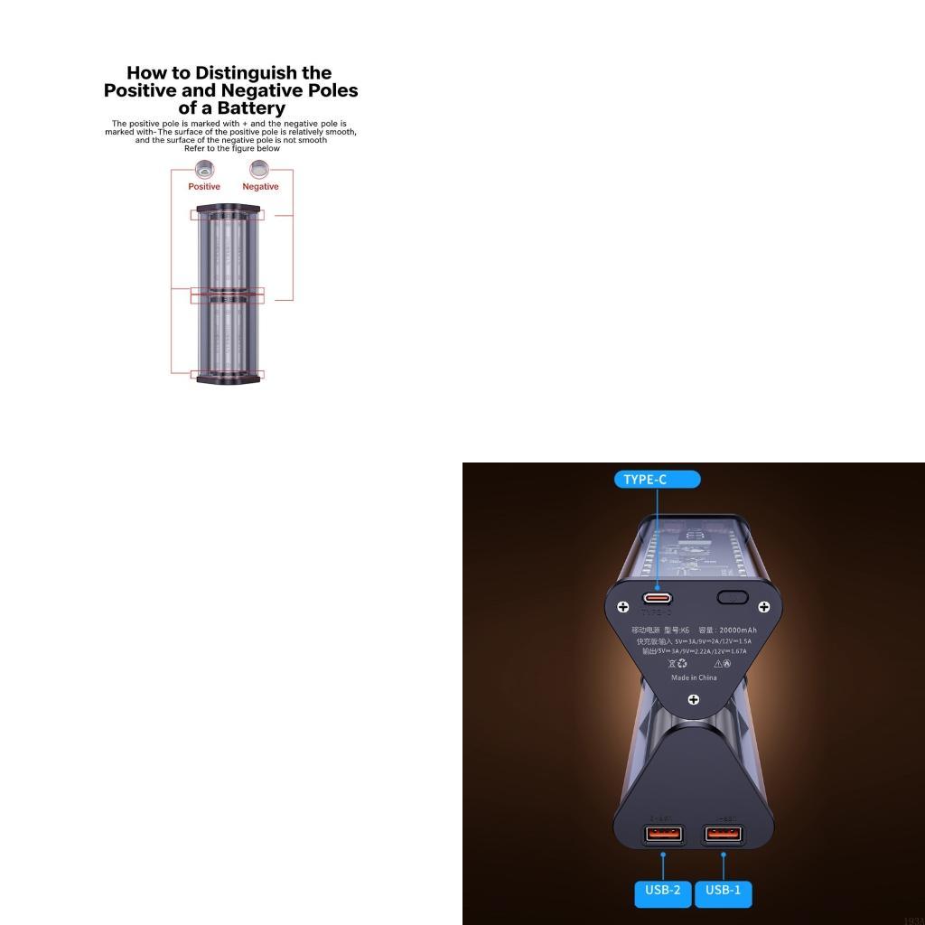 Tech Accessories Designer - 193A Clear View DIY 21700 حزمة