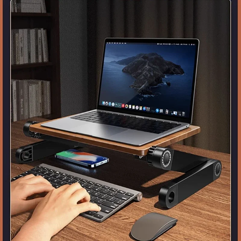 حامل ارتفاع الكمبيوتر المحمول  - مراجعة Laptop Stand Bamboo وسعره