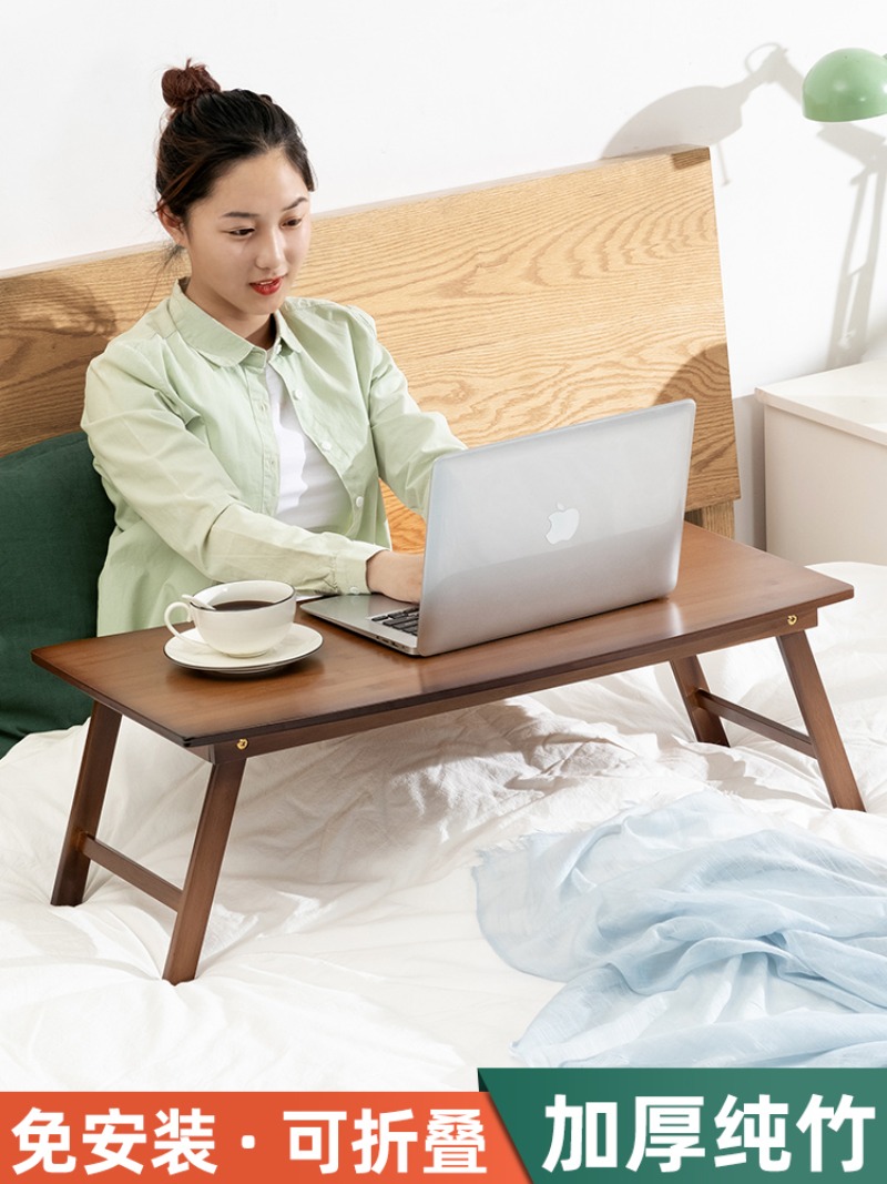 حامل كمبيوتر محمول من الخيزران - مراجعة Laptop Stand Bamboo وسعره