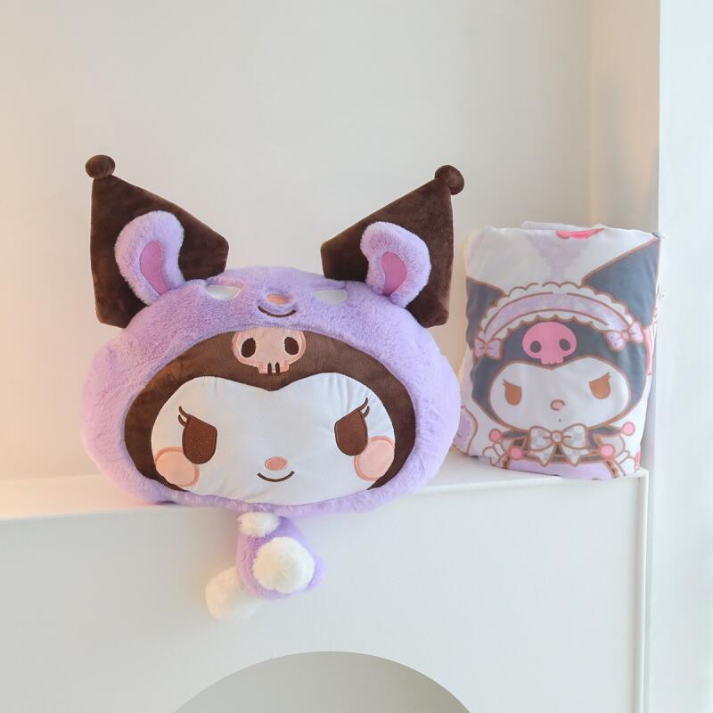 وسادة وبطانية كورومي الكرتونية - مراجعة Kawaii Tech Accessories وسعره
