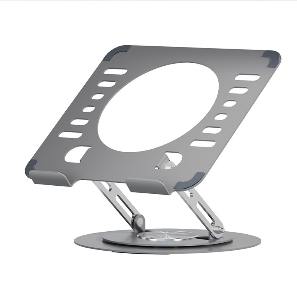 حامل كمبيوتر محمول مكتبي من ال - مراجعة Laptop Stand Bamboo وسعره
