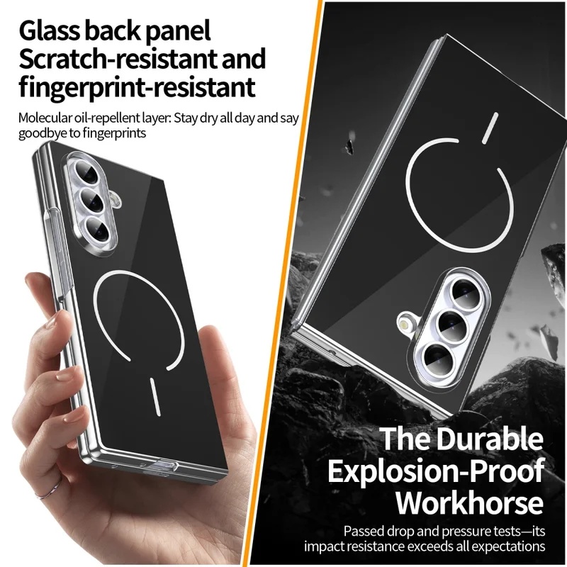 حافظة هاتف زجاجية مغناطيسية قا - مراجعة Tech Accessories Designer وسعره