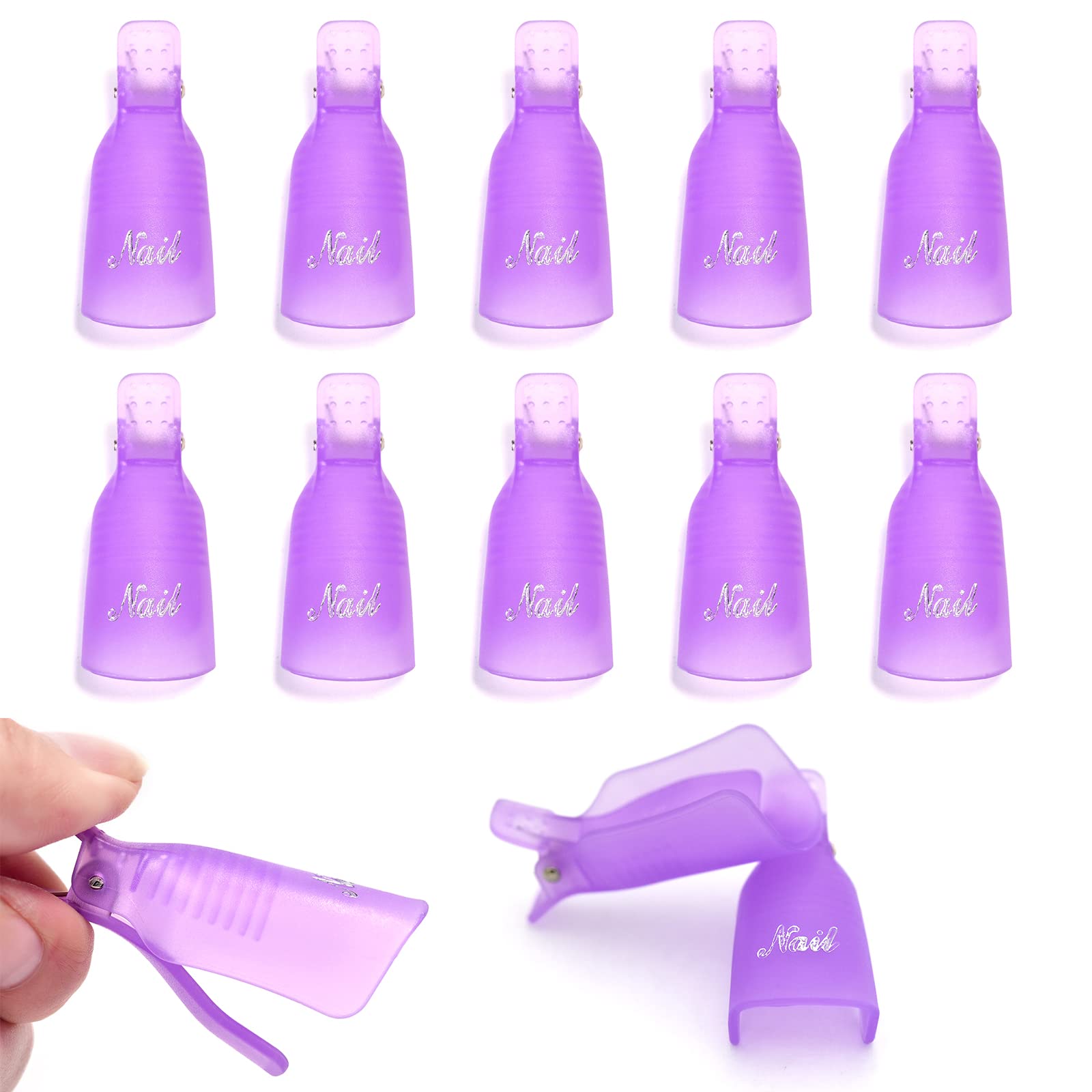 10 قطع من مشابك بلاستيكية لإزا - مراجعة Nail Tech Accessories وسعره
