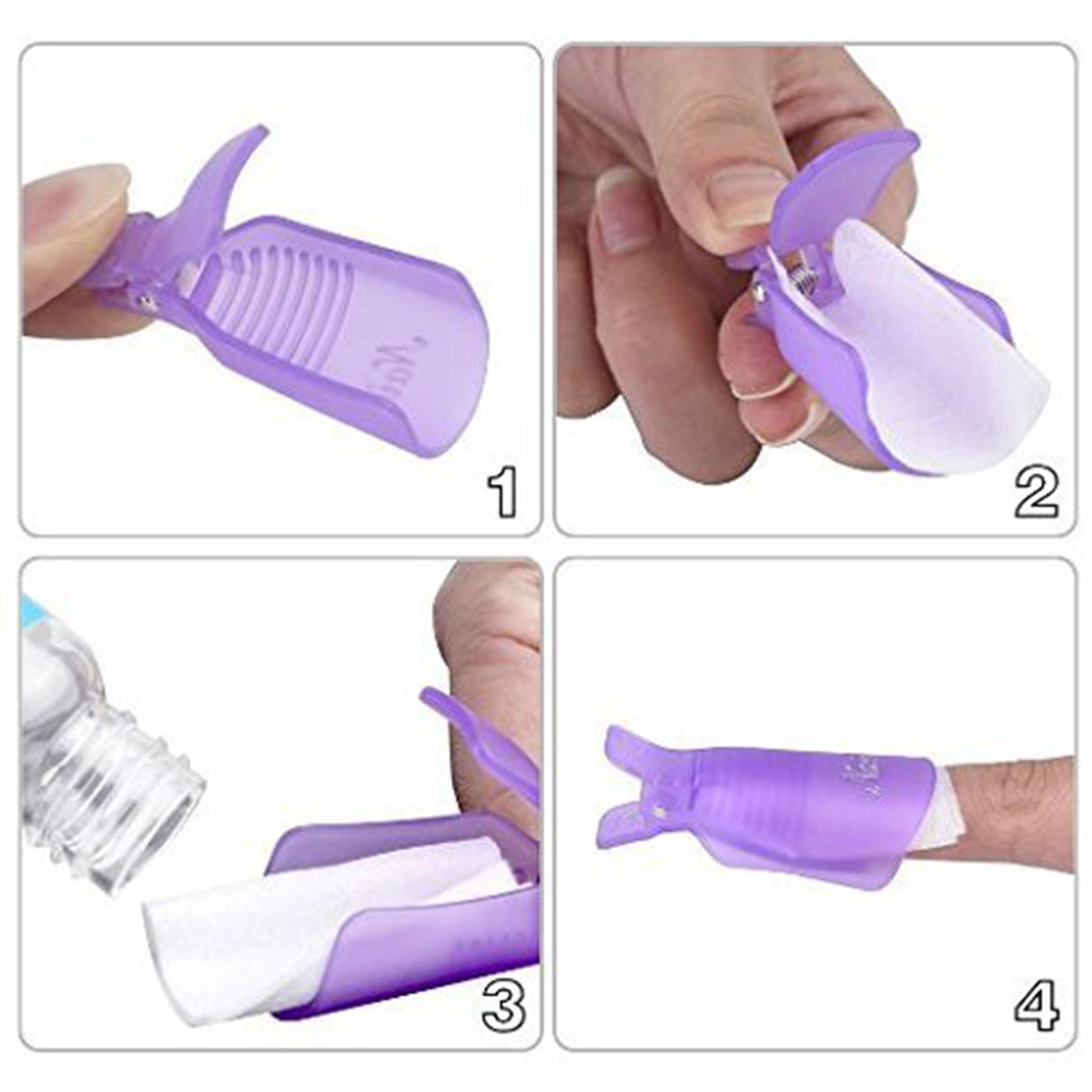10 قطع من مشابك بلاستيكية لإزا - مراجعة Nail Tech Accessories وسعره