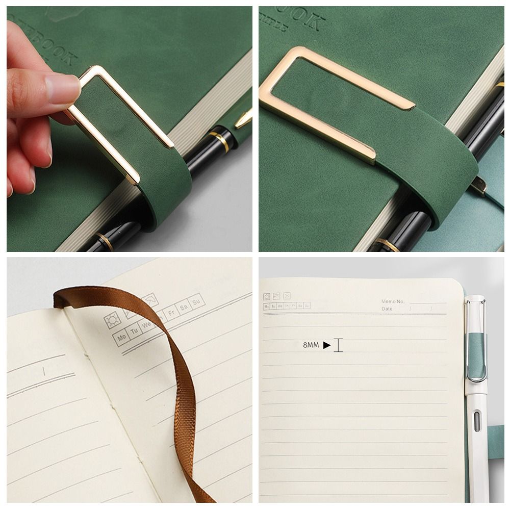 دفتر ملاحظات جديد من الجلد الص - مراجعة Pen Holder Magnetic وسعره