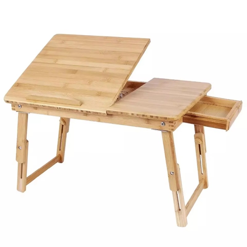 حامل كمبيوتر محمول قابل للتعدي - مراجعة Laptop Stand Bamboo وسعره
