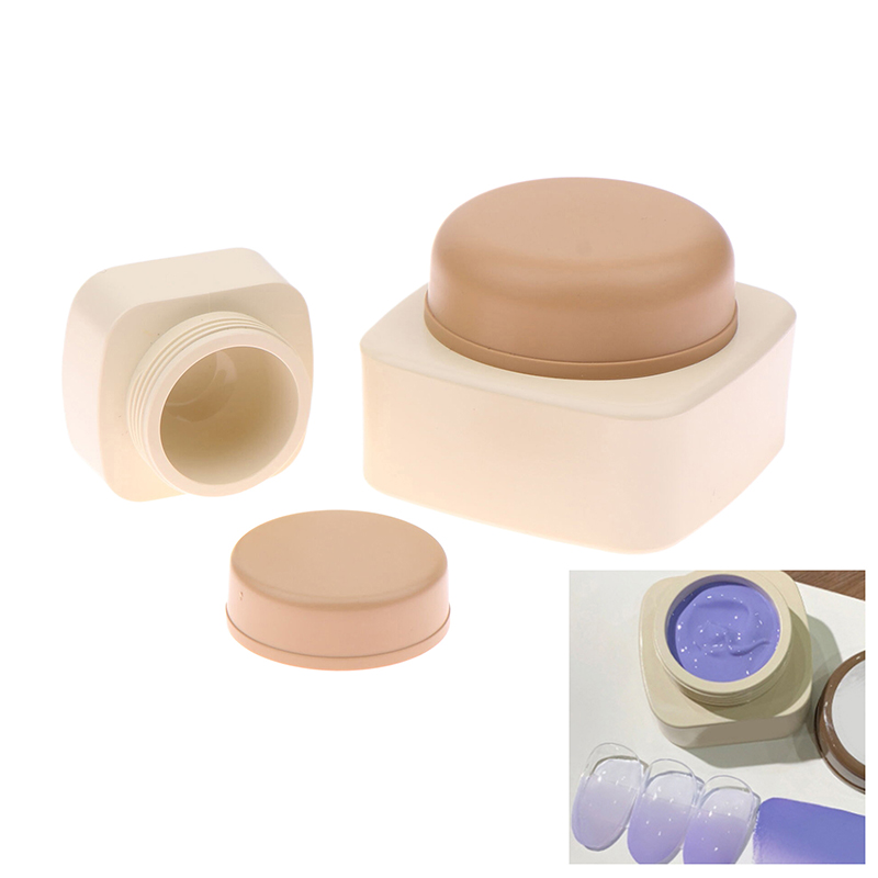 عبوات بلاستيكية فارغة مربعة ال - مراجعة Nail Tech Accessories وسعره