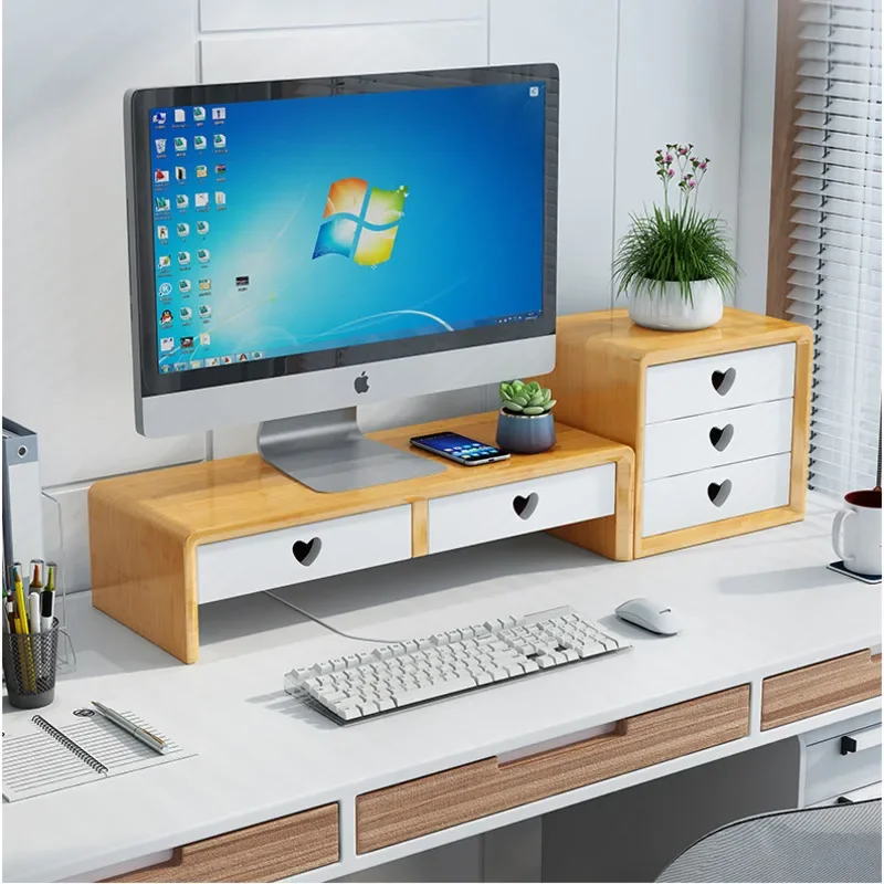حامل مكتب من الخيزران الطبيعي، - مراجعة Laptop Stand Bamboo وسعره