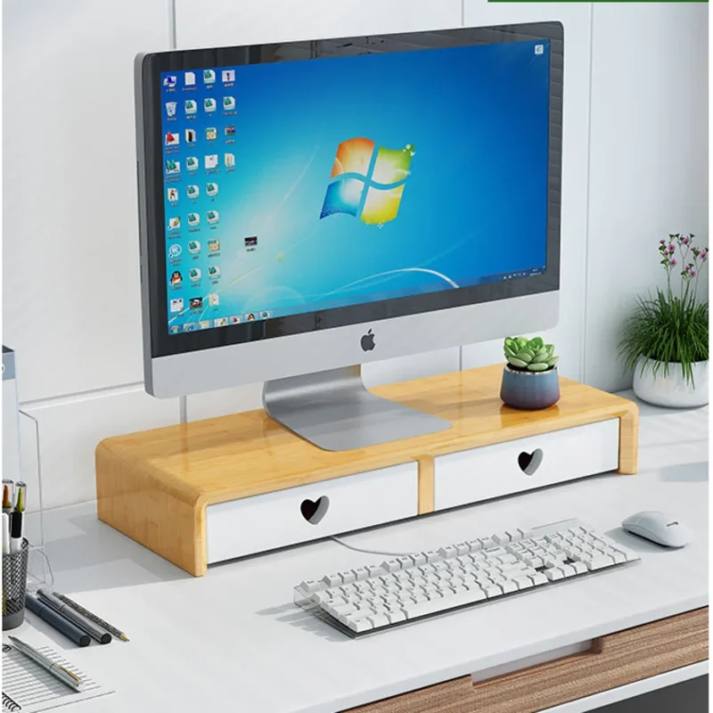 حامل مكتب من الخيزران الطبيعي، - مراجعة Laptop Stand Bamboo وسعره