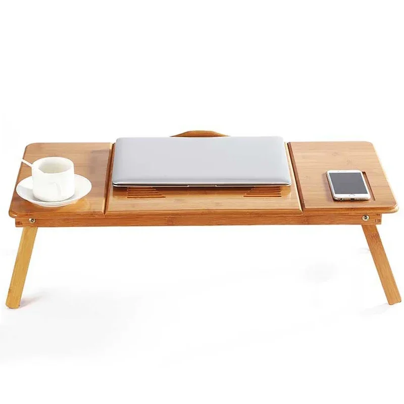 طاولة/حامل لابتوب من الخيزران  - مراجعة Laptop Stand Bamboo وسعره